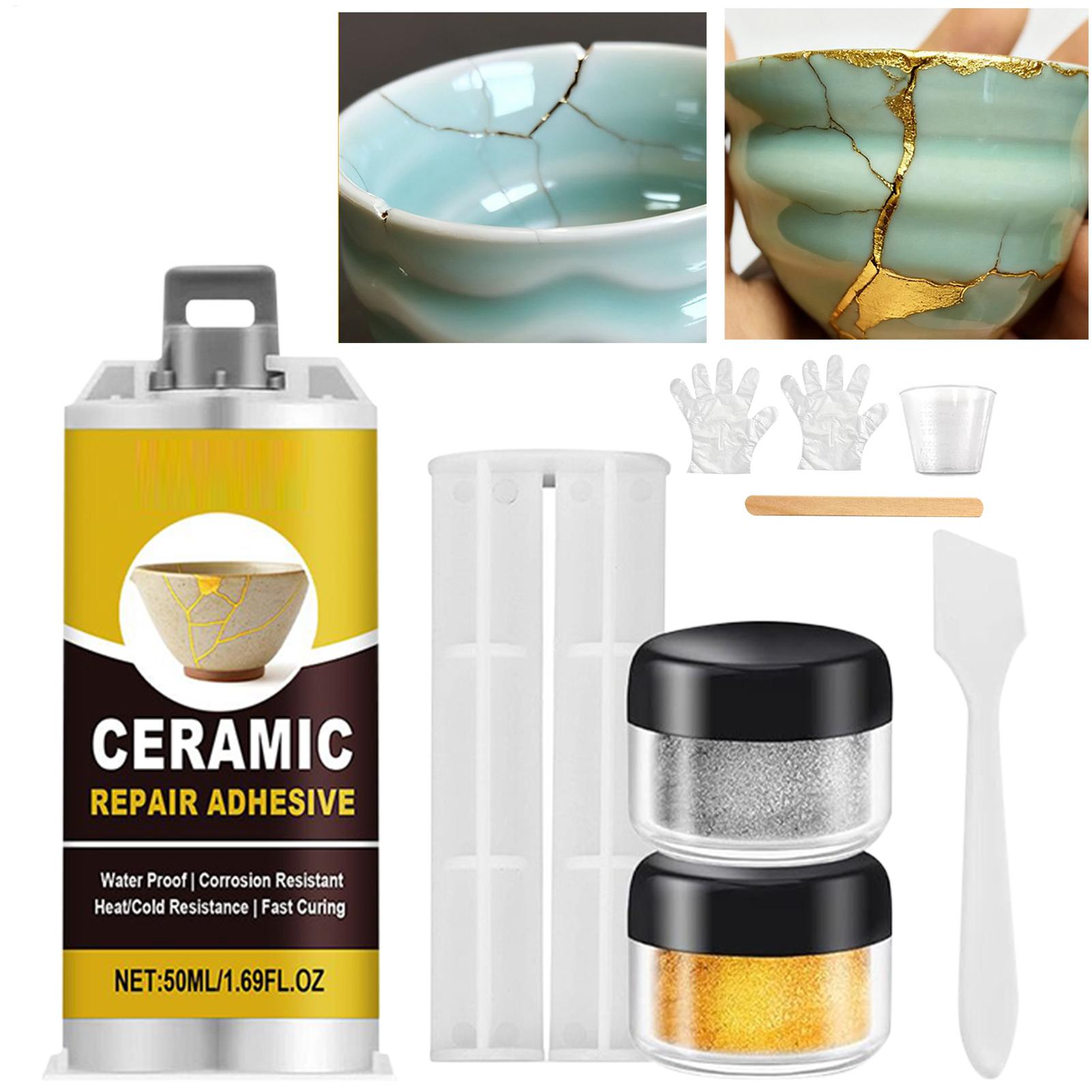Woodworking Shops - Japanese Kintsugi Ceramic Repair Kit, Food
