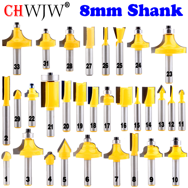 Woodworking Usa - 1 Máy Tính 8Mm Chuôi Gỗ