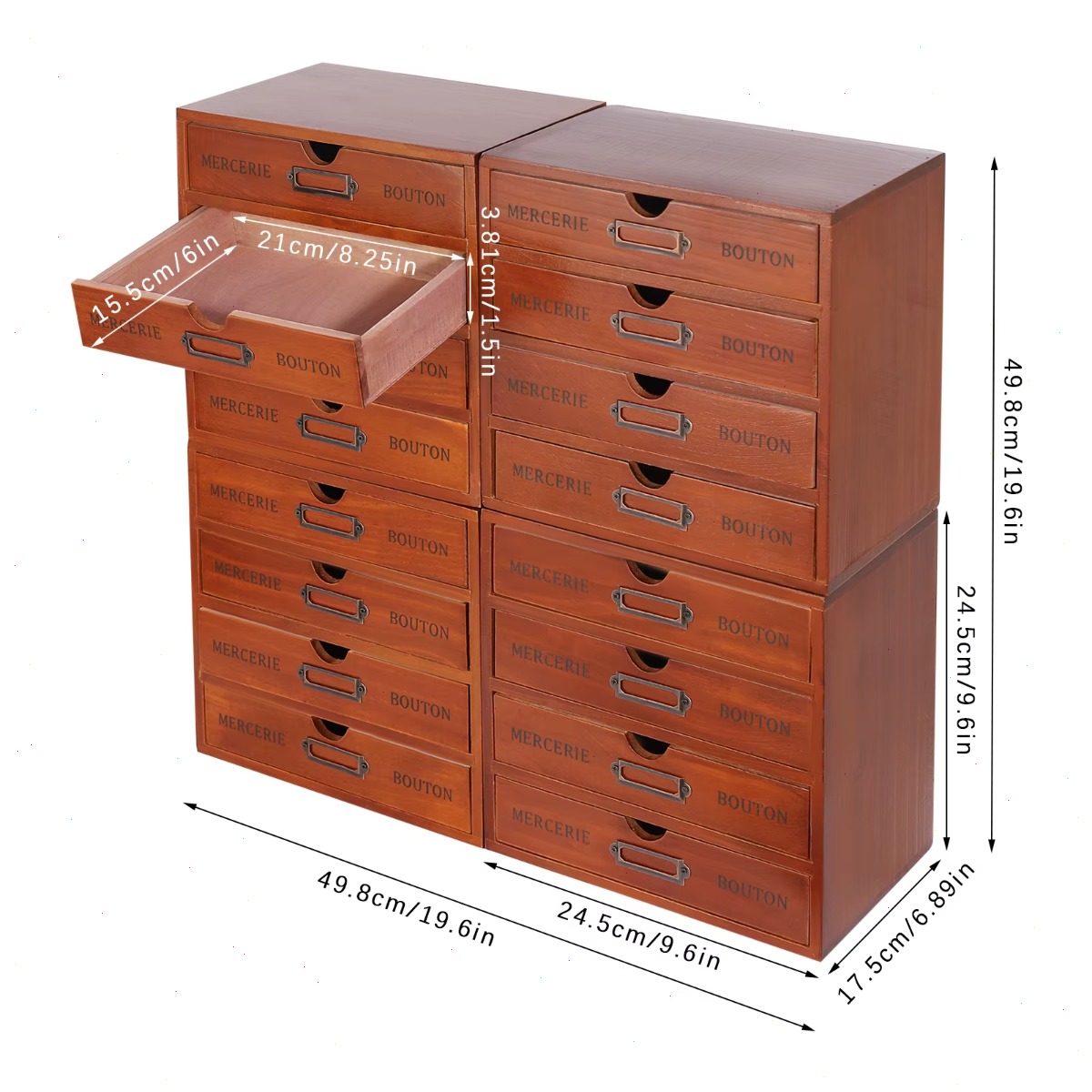 Woodworking Magazine - 4 Pack Drawer Organizer, 16 Drawer
