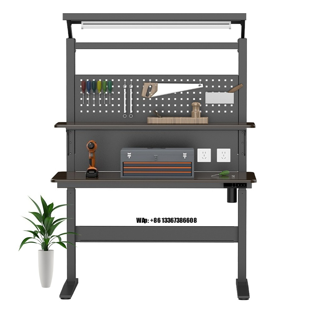 Woodworking Work Table - Height Adjustable Floor Standing Work Table