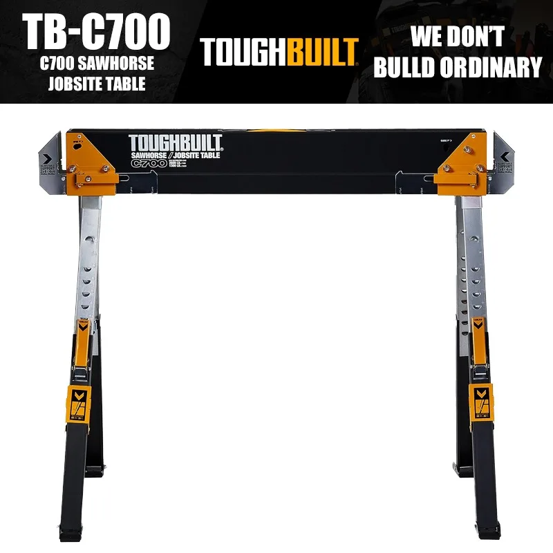 Woodworking Work Table - ToughBuilt TB-C700 C700 Sawhorse / Jobsite