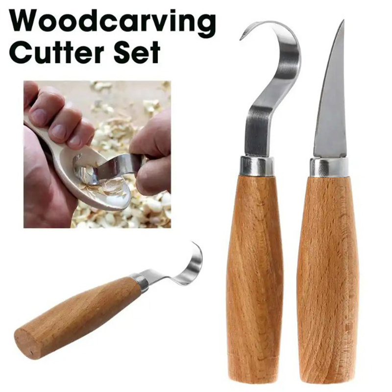 Woodworking Company - Wood Carving Knife Chisel Hook Knife