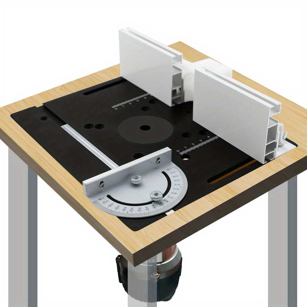 Woodworking Bench - Aluminum Router Desktop Insert Board, Woodworking