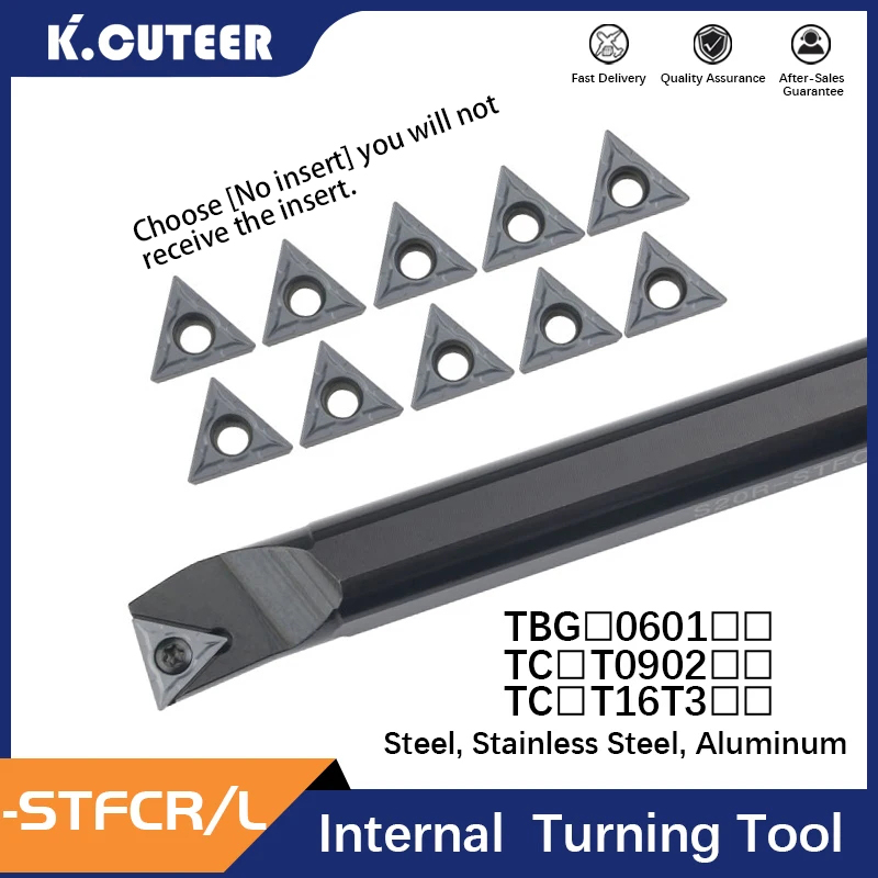 Parting Tool Lathe - S16Q-STFCR16 S20R-STFCR16 S25S-STFCR16 S32T-STFCR16 Nội Bộ
