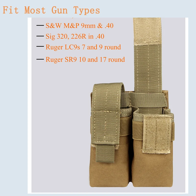 Woodworking Magazine - Double Airsoft Tactical Magazine Pouch Pack