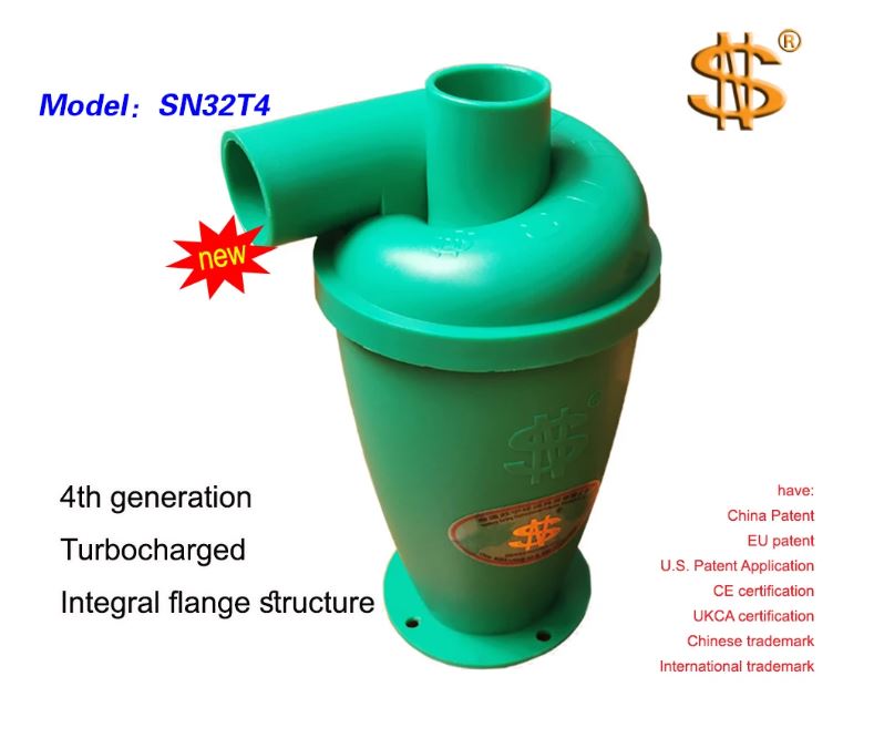 Woodworking Dust Collector - SN32T4 Industrial Cyclone Dust Collector Used
