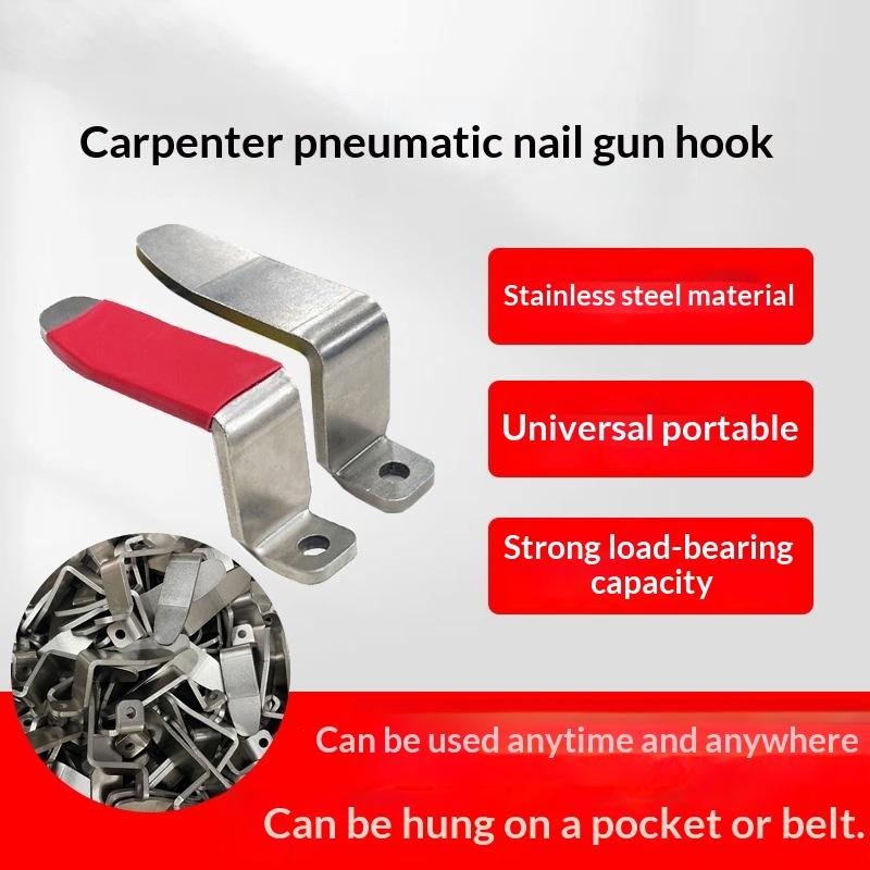 Woodworking Shops - New Carpentry Accessory Air Nail Hook