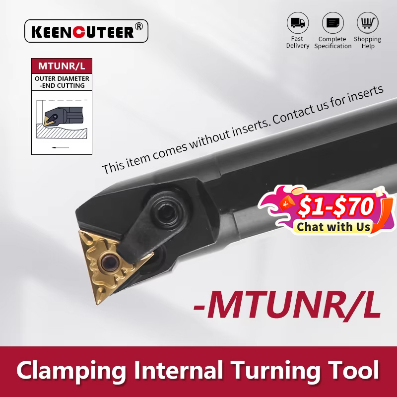 Parting Tool Lathe - S16Q-MTUNR S20R-MTUNR S25S-MTUNR S32T-MTUNR Công Cụ