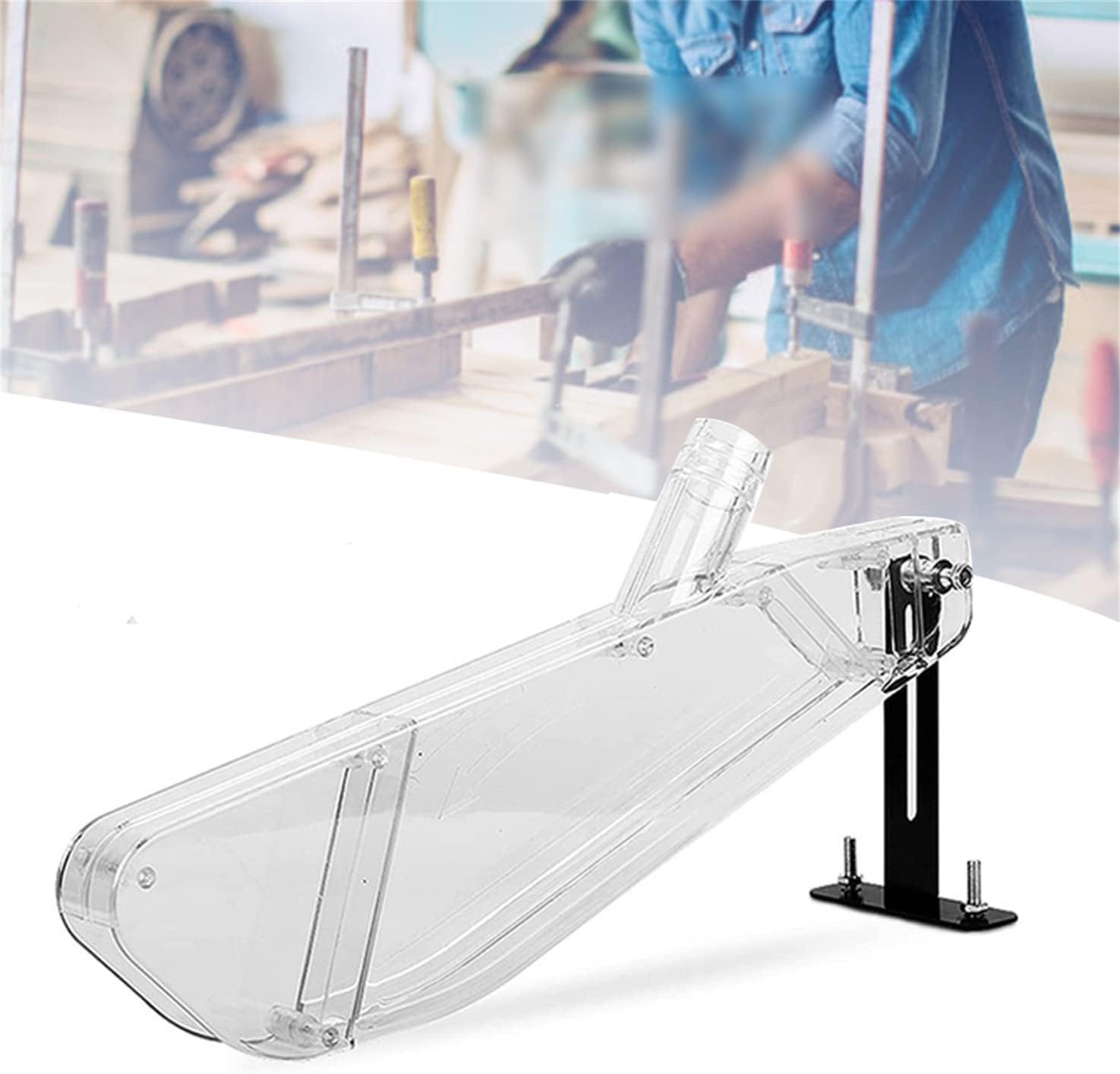 Woodworking Vacuum System - Woodworking Table Saw Protective Cover Transparent