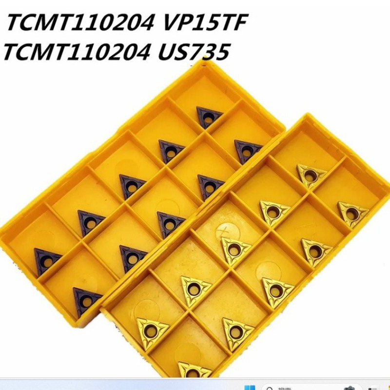 Parting Tool Lathe - 10pcs/box TCMT110204 VP15TF UE6020 US735 Carbide