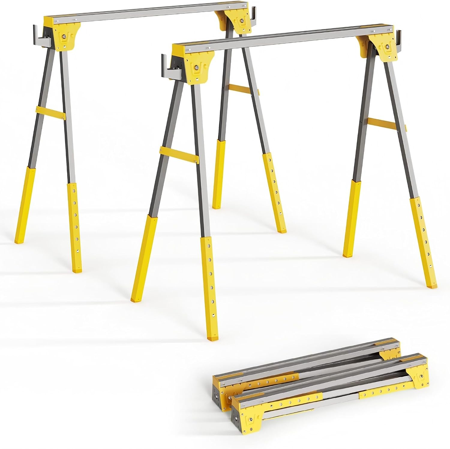 Adjustable Height Sawhorse Two - đánh giá và giá Woodworking Bench
