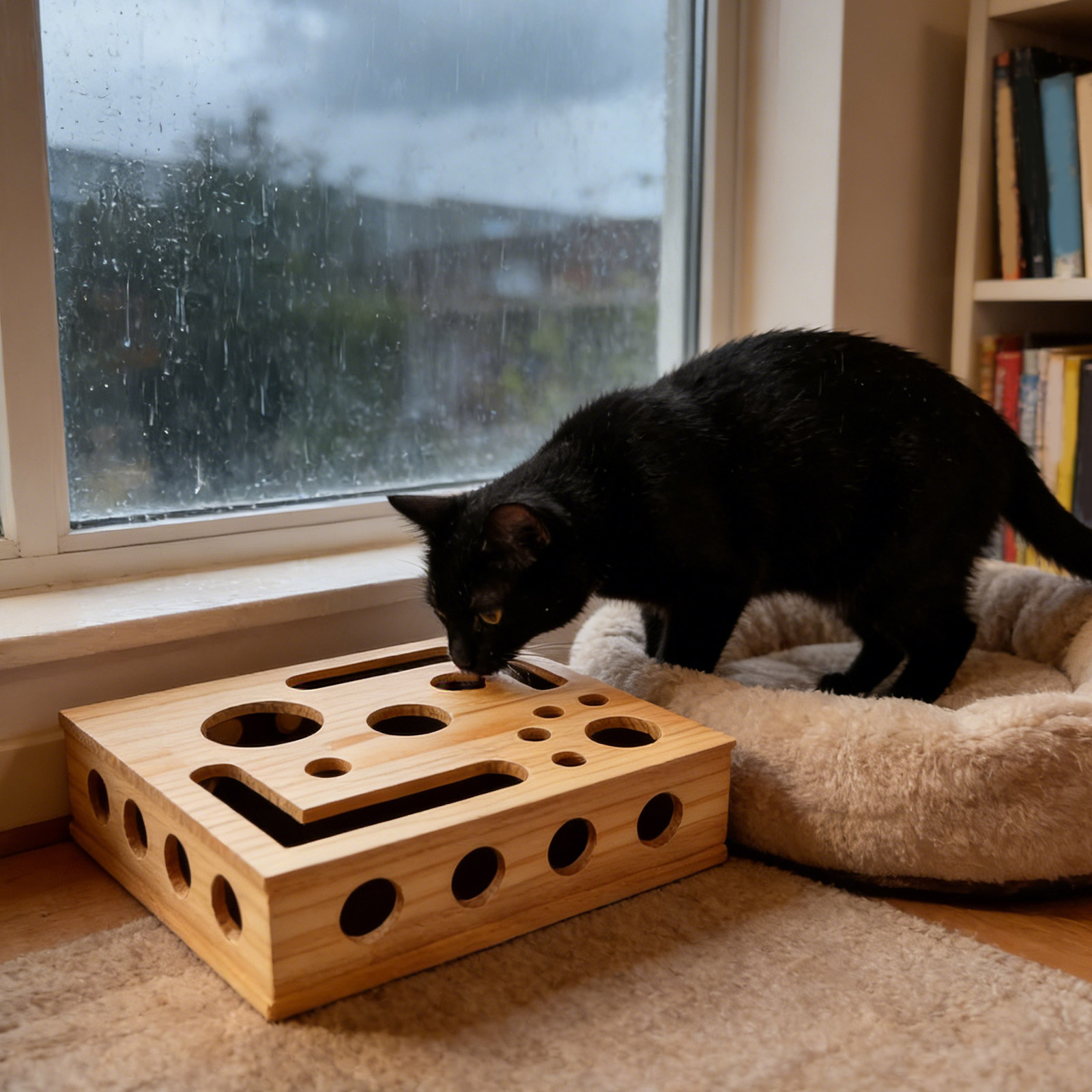 Cat Nail File Enrichment Box W - đánh giá và giá Woodworking Magazine