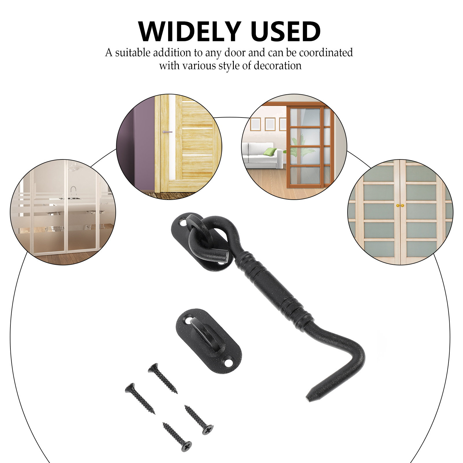 1Set Sliding Barn Door Latch L - đánh giá và giá Woodworking Terms