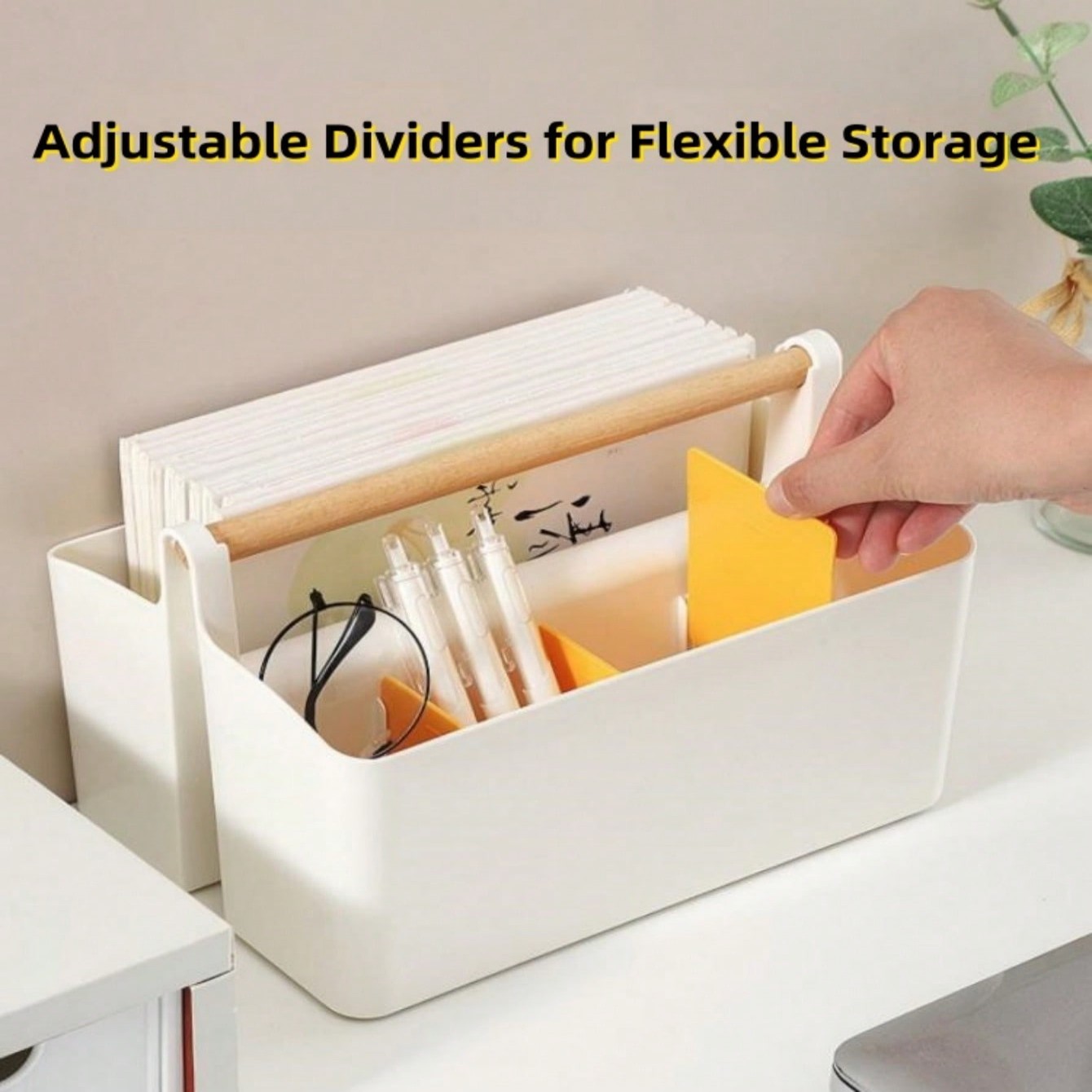 Desktop File Organizer Bin wit - đánh giá và giá Woodworking Magazine