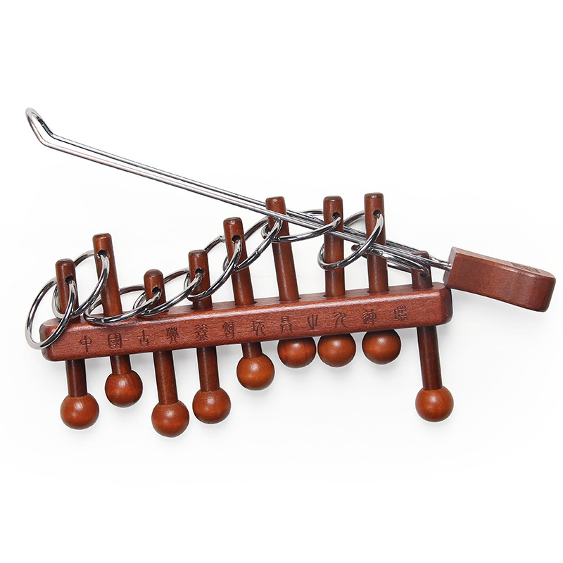 Classical Chinese Nine Linked  - đánh giá và giá Woodworking Kids Toys