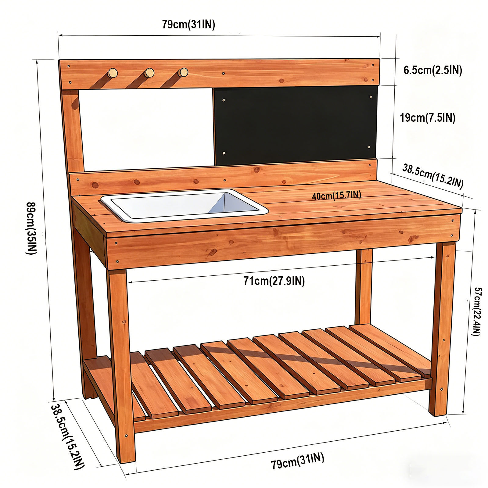 Wooden Potting Benches For Chi - đánh giá và giá Woodworking Work Table