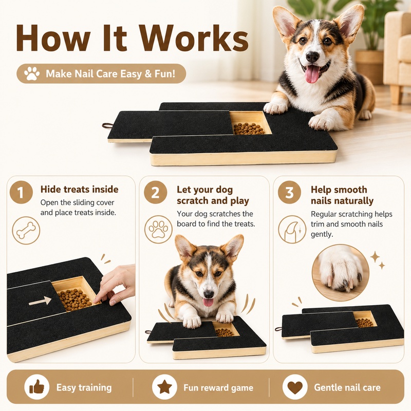 Wooden Dog Nail Scratch Board  - đánh giá và giá Woodworking Magazine