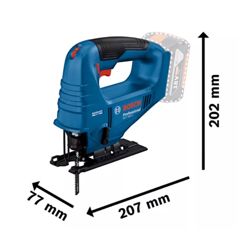 Bosch GST 183-LI Professional  - đánh giá và giá Woodworking Saw