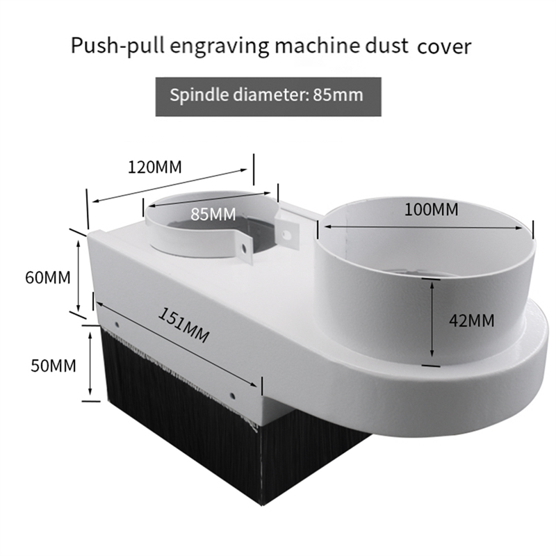 CNC Router Dust Collector Shoe - đánh giá và giá Woodworking Dust Collector