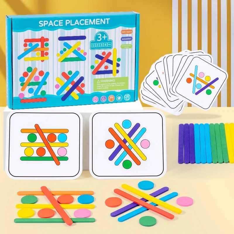 Kids Rainbow Stick Thinking Pu - đánh giá và giá Woodworking Kids Toys