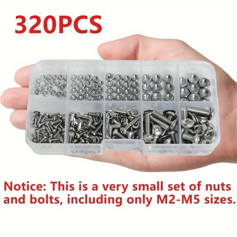 Hex Nuts and Bolt Set - 320 pi - đánh giá và giá Woodworking Shops
