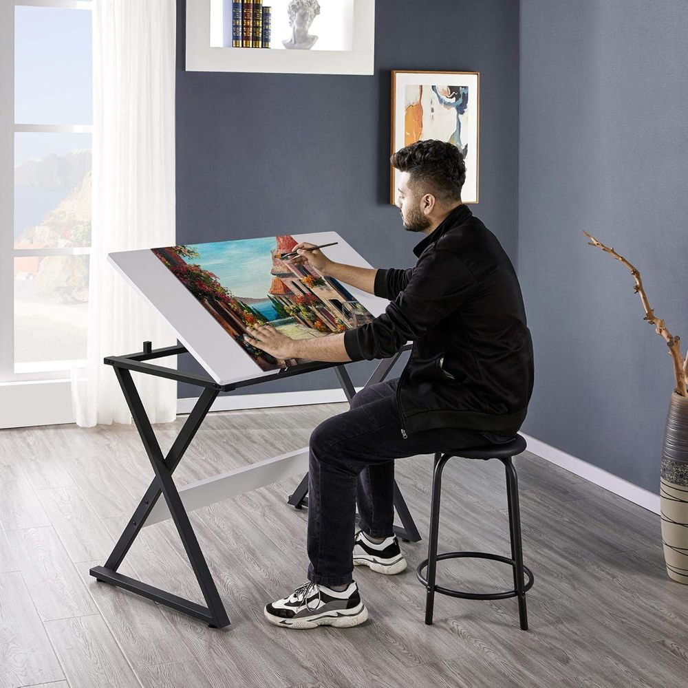 Drating Table or Artists Art D - đánh giá và giá Woodworking Work Table