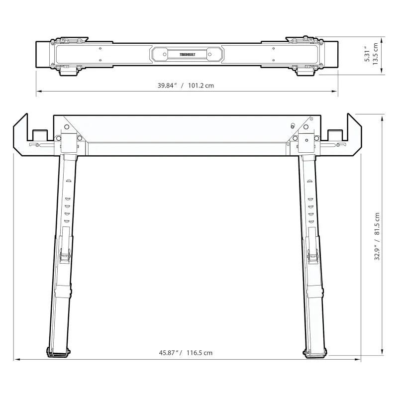 ToughBuilt TB-C700 C700 Sawhor - đánh giá và giá Woodworking Work Table