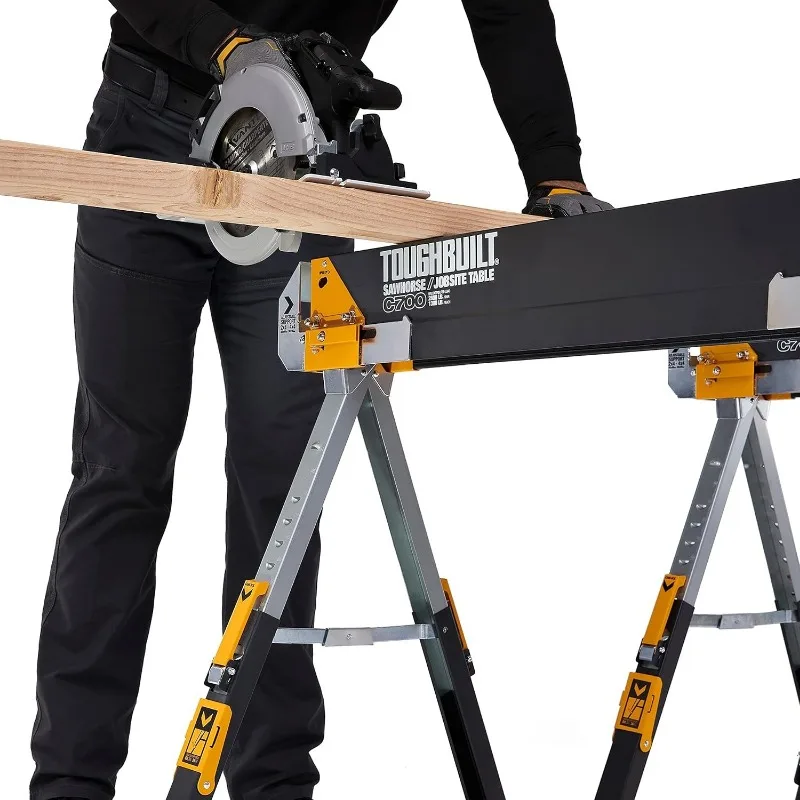 ToughBuilt TB-C700 C700 Sawhor - đánh giá và giá Woodworking Work Table