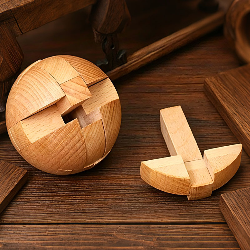 Classic Wooden Puzzle Ball Mag - đánh giá và giá Woodworking Kids Toys