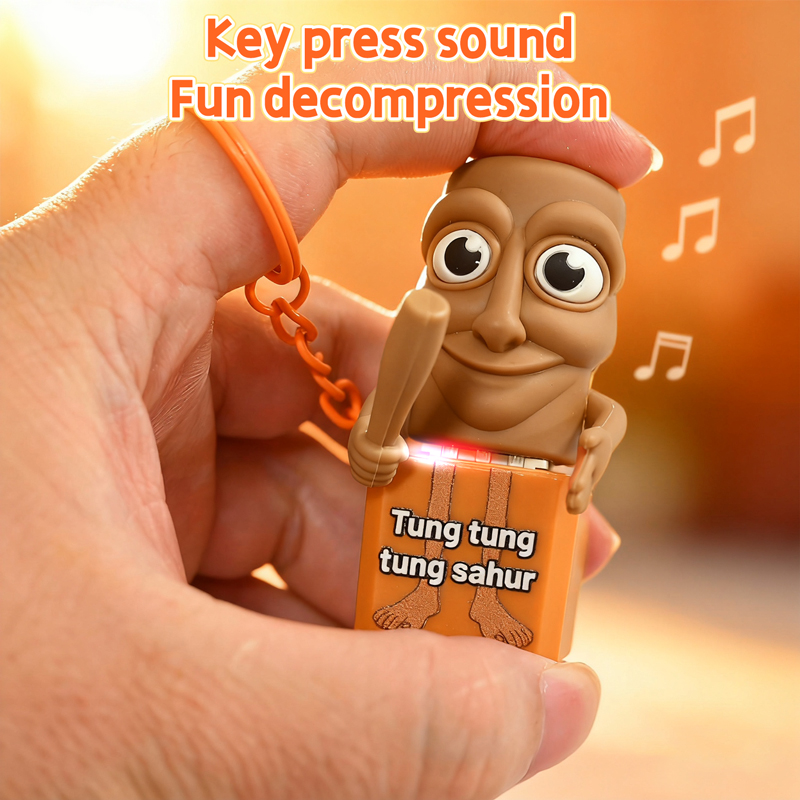 Tung tung tung Sahur Keychain  - đánh giá và giá Woodworking Kids Toys