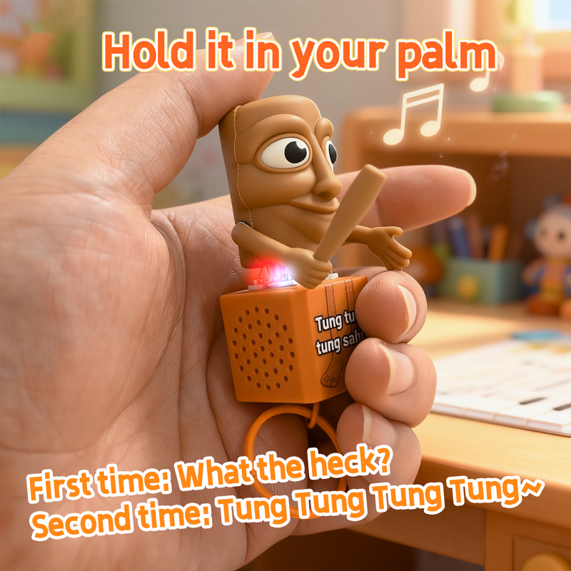 Tung tung tung Sahur Keychain  - đánh giá và giá Woodworking Kids Toys