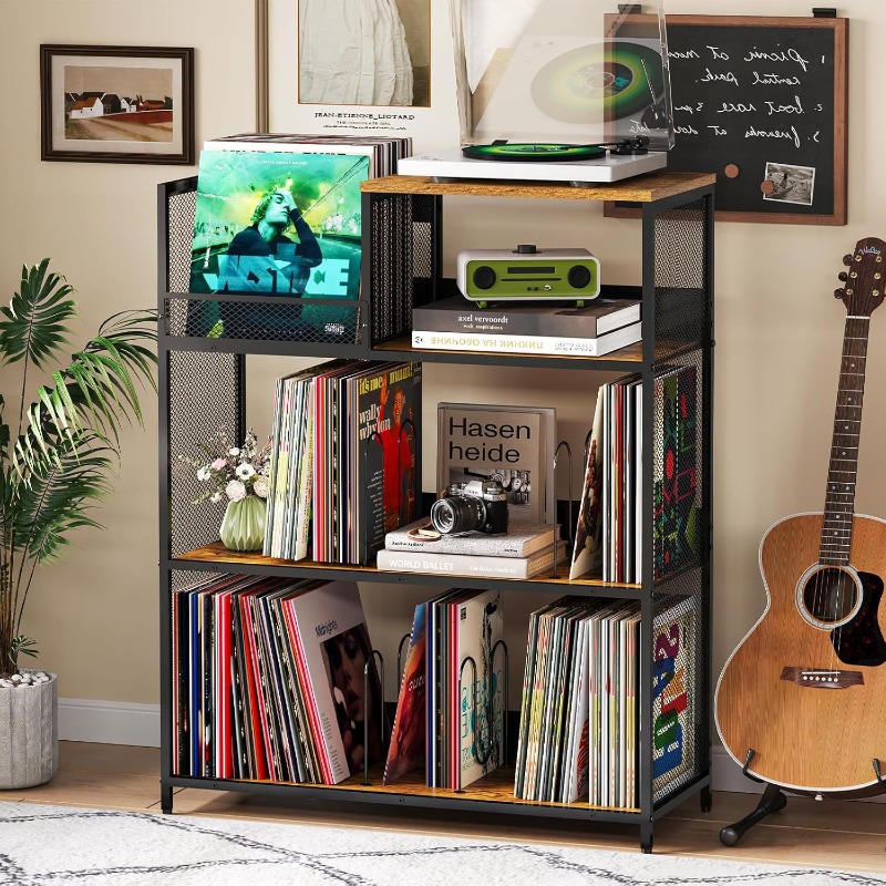 Three-Tier Vinyl Record Player - đánh giá và giá Woodworking Magazine