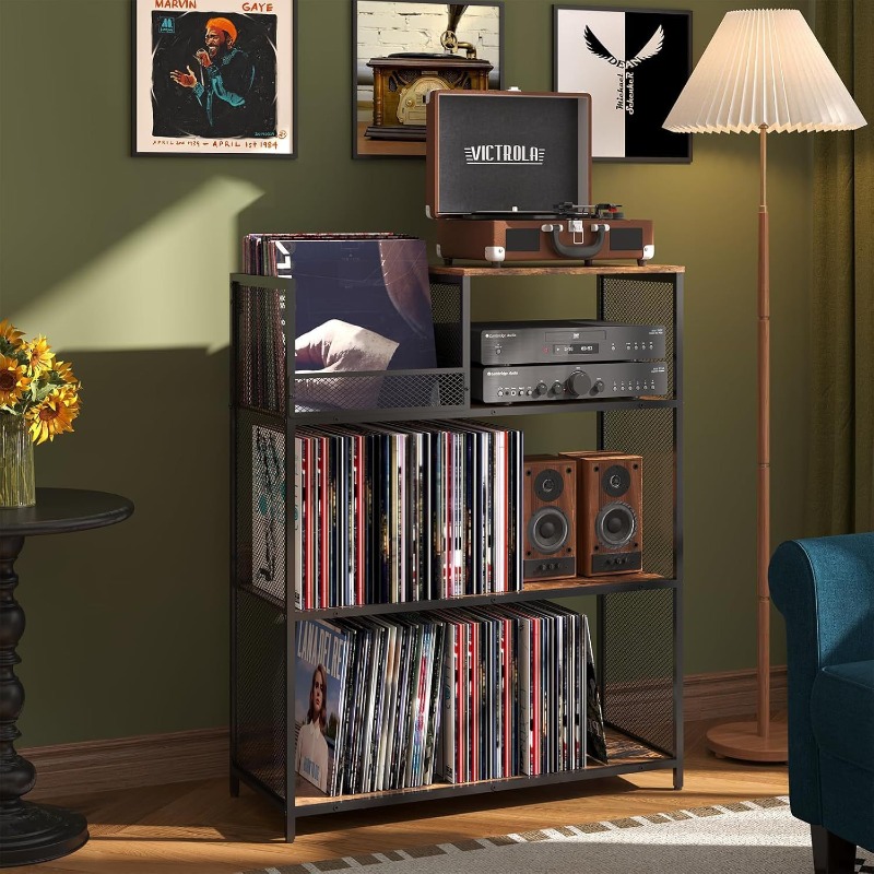 Three-Tier Vinyl Record Player - đánh giá và giá Woodworking Magazine