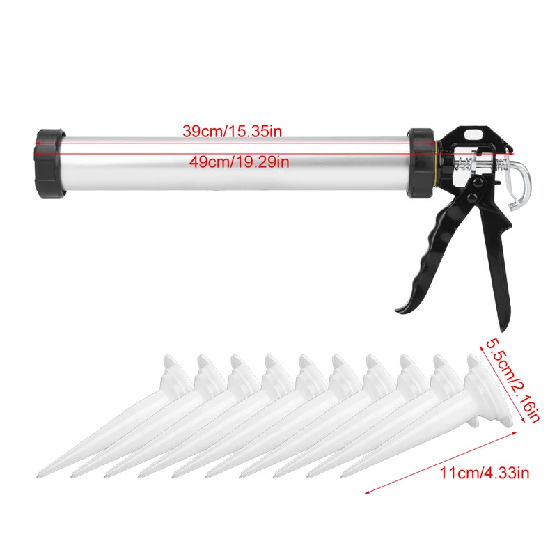 1PCS 600ml Aluminum Tube Silic - đánh giá và giá Woodworking Terms