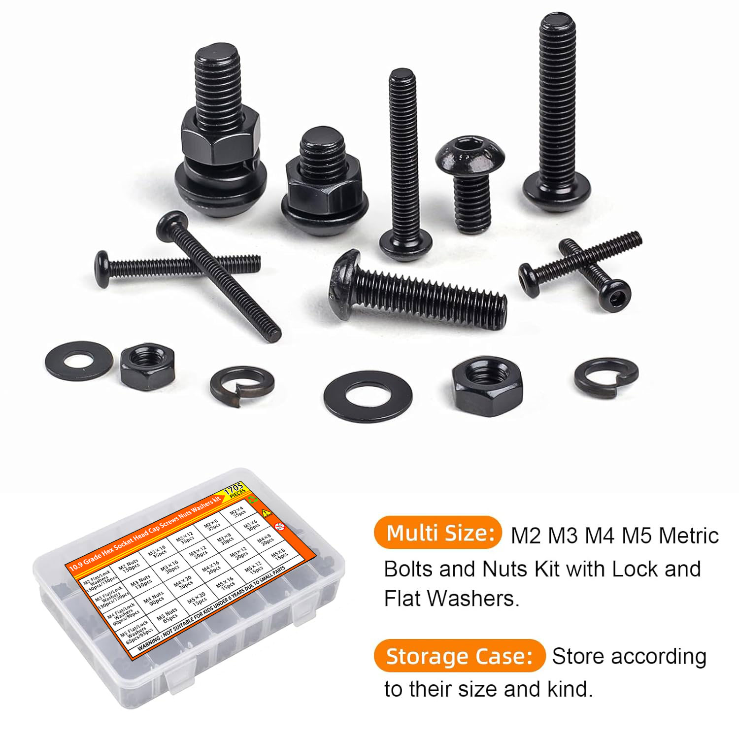 1705PCS Hex Button Head Screw  - đánh giá và giá Woodworking Shops