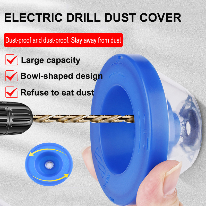 Electric Drill Dust Cover Ash  - đánh giá và giá Woodworking Dust Collector