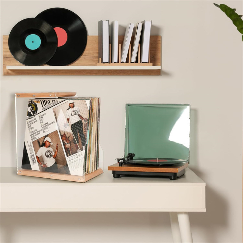 Wooden Record Rack Desktop Orn - đánh giá và giá Woodworking Magazine