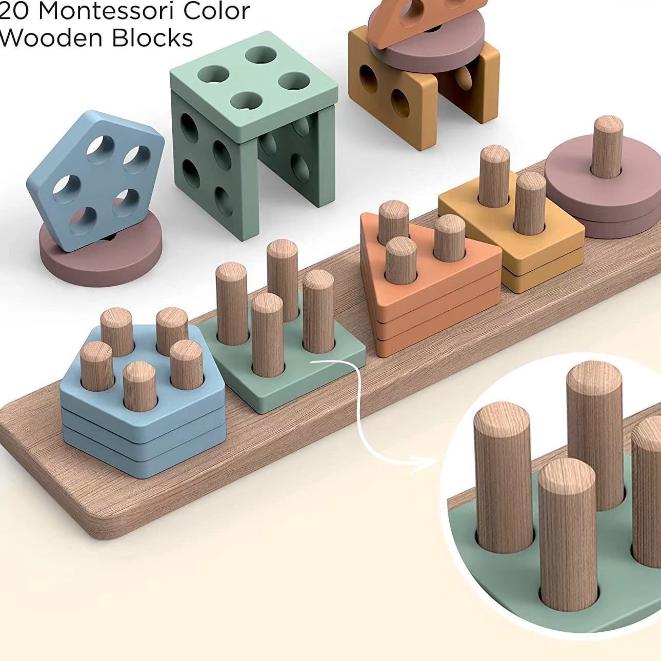 Montessori Toys For 18+ Months - đánh giá và giá Woodworking Kids Toys