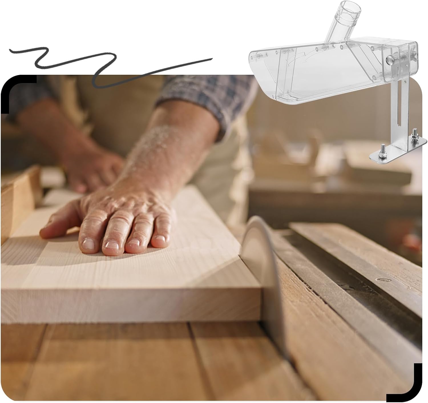 Woodworking Table Saw Protecti - đánh giá và giá Woodworking Vacuum System