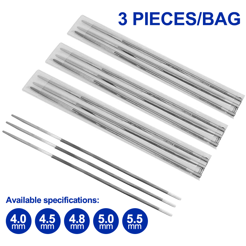 XCAN 3Pcs 4.0/4.5/4.8/5.0/5.5m - đánh giá và giá Woodworking Files