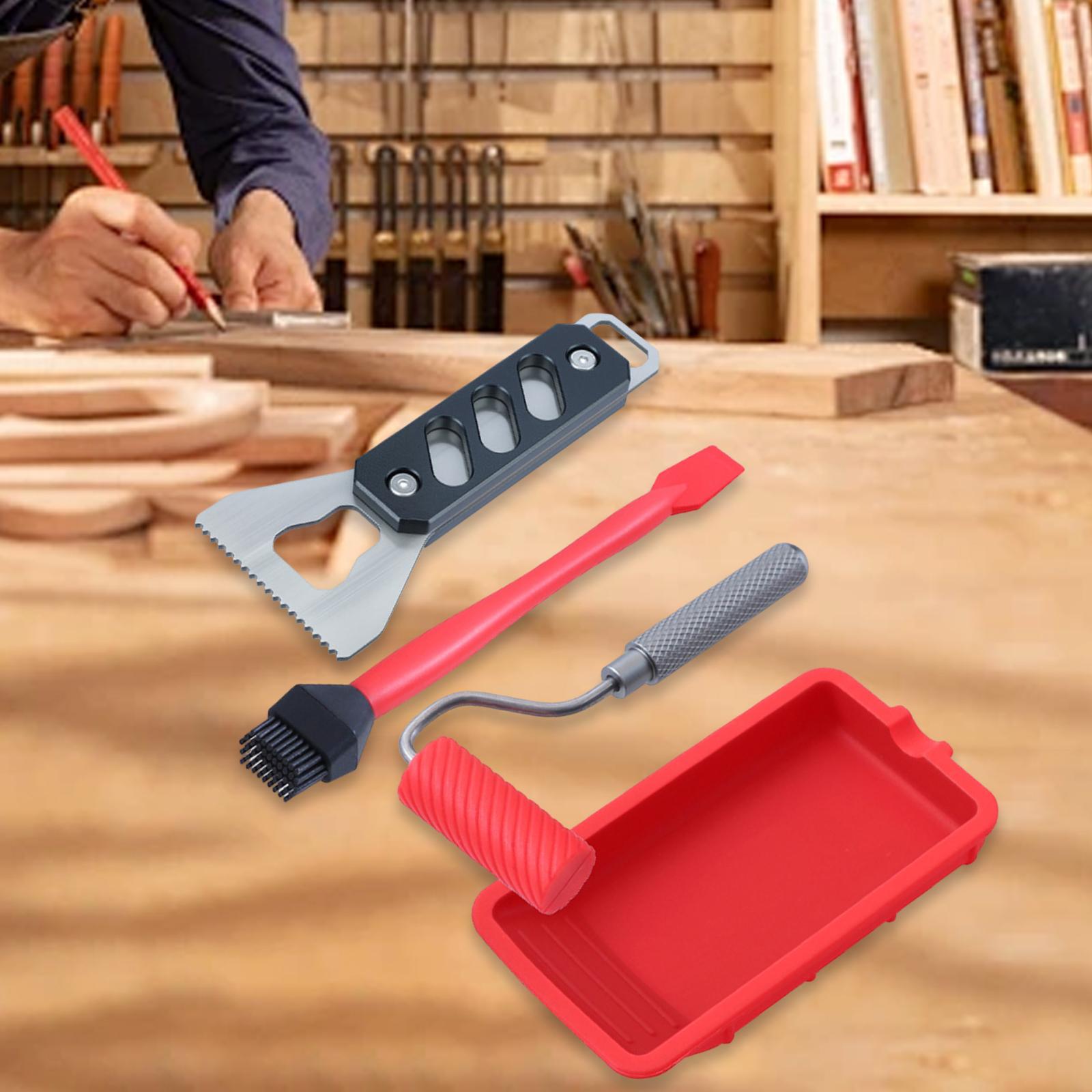 Glue Spreader with Tray Reusab - đánh giá và giá Woodworking Glue Roller